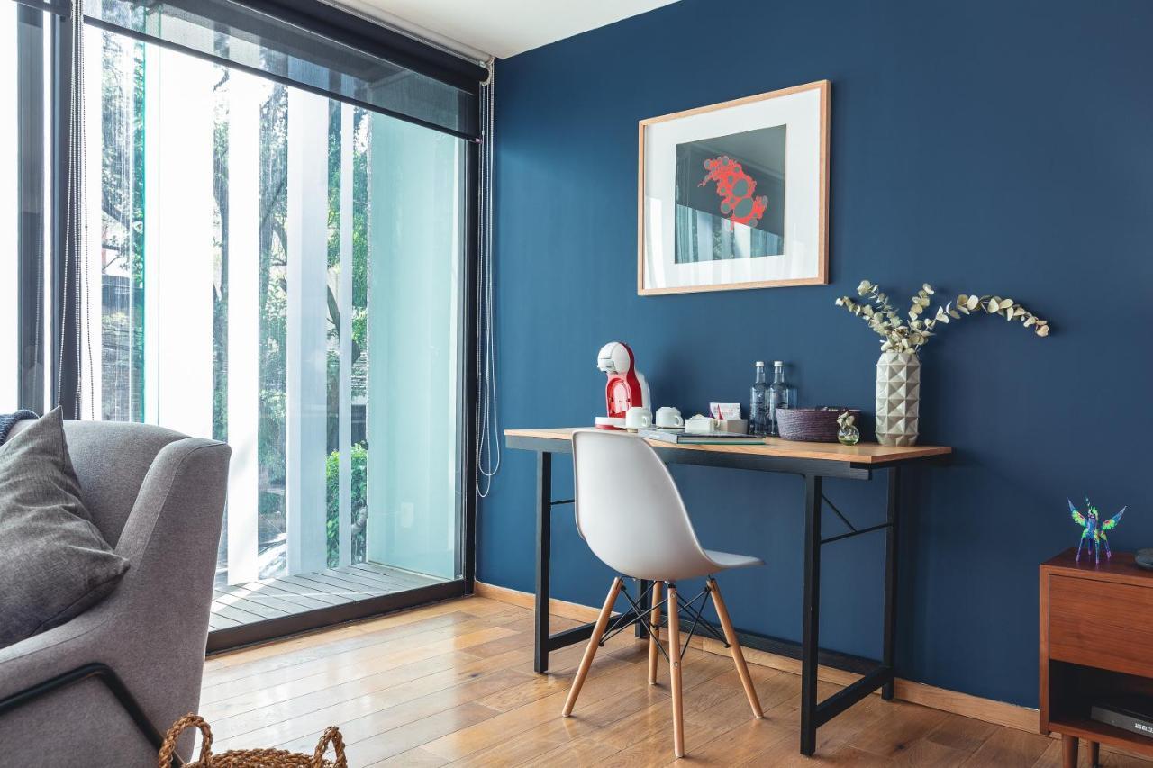Casai Bright Designer Studio With Balcony In Polanco 墨西哥城 外观 照片