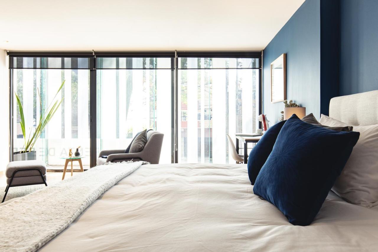 Casai Bright Designer Studio With Balcony In Polanco 墨西哥城 外观 照片